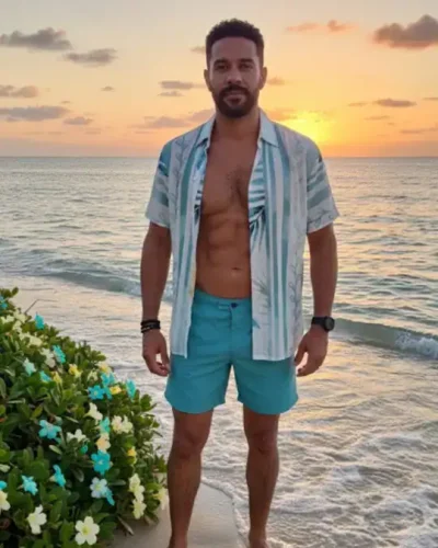 CAMISA DE VISCOSE DIGITAL BRISA DE IPANEMA