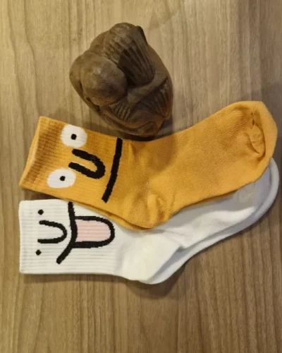 MEIAS ESTAMPAS DE CARETAS