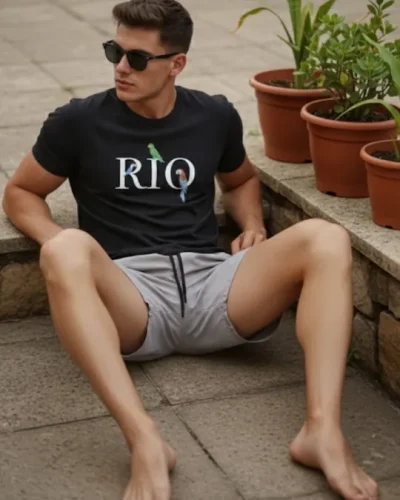 T-SHIRT RIO PRETA
