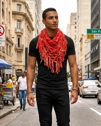 XALE EM TRICOT TARDE FRANCESA