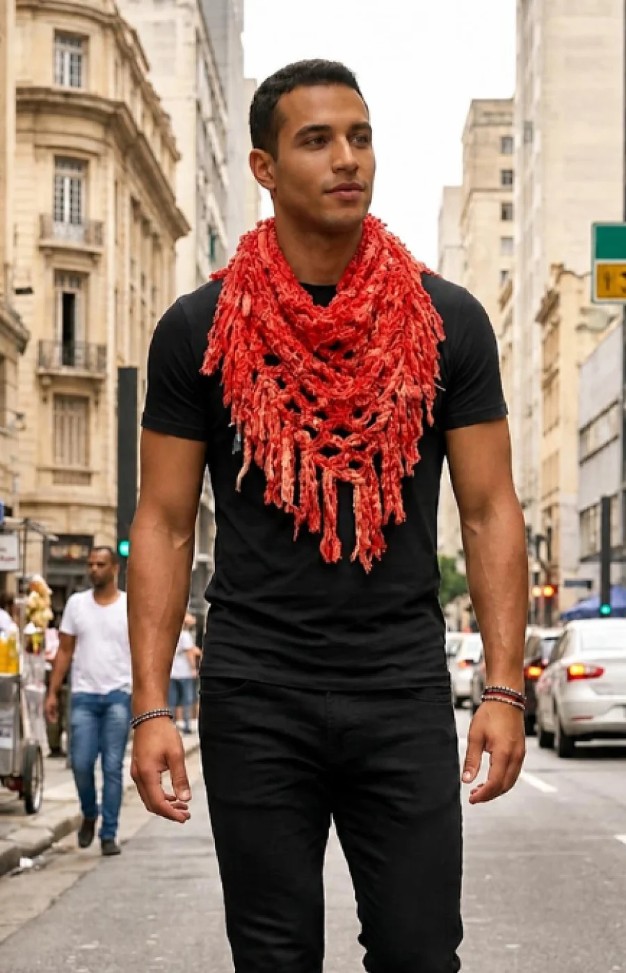 XALE EM TRICOT TARDE FRANCESA